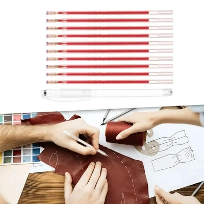 Picture of 5PCS DIY Heat Eraser Pens – Smooth Fabric Marking, Instant Heat Erasing, Perfect for Tailoring, Quilting & Craft Projects!