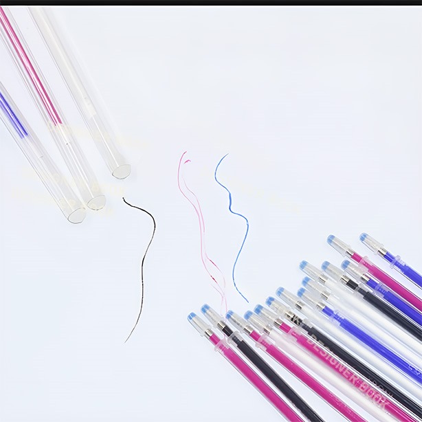 Picture of 5PCS DIY Heat Eraser Pens – Smooth Fabric Marking, Instant Heat Erasing, Perfect for Tailoring, Quilting & Craft Projects!