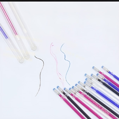 Picture of 5PCS DIY Heat Eraser Pens – Smooth Fabric Marking, Instant Heat Erasing, Perfect for Tailoring, Quilting & Craft Projects!