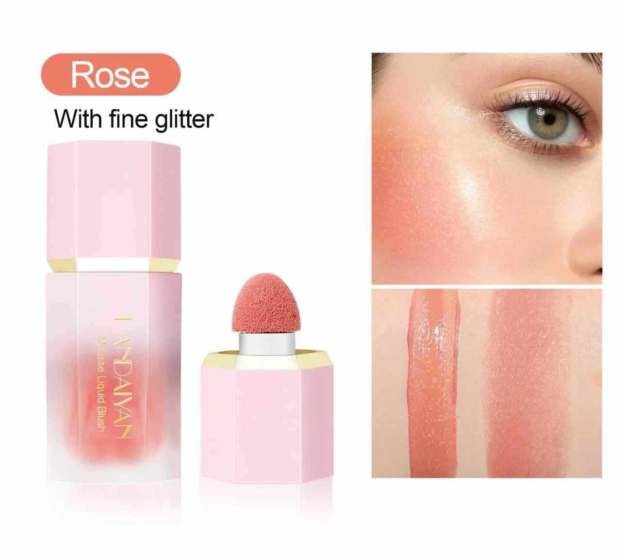 Picture of Handaiyan Mousse Liquid Blush 7 ml Shade (Rose)