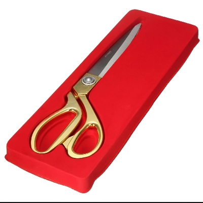 Picture of Golden Handle Stainless Steel Tailoring Scissor - Large 10.5inch - Scissor