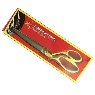 Picture of Golden Handle Stainless Steel Tailoring Scissor - Large 10.5inch - Scissor