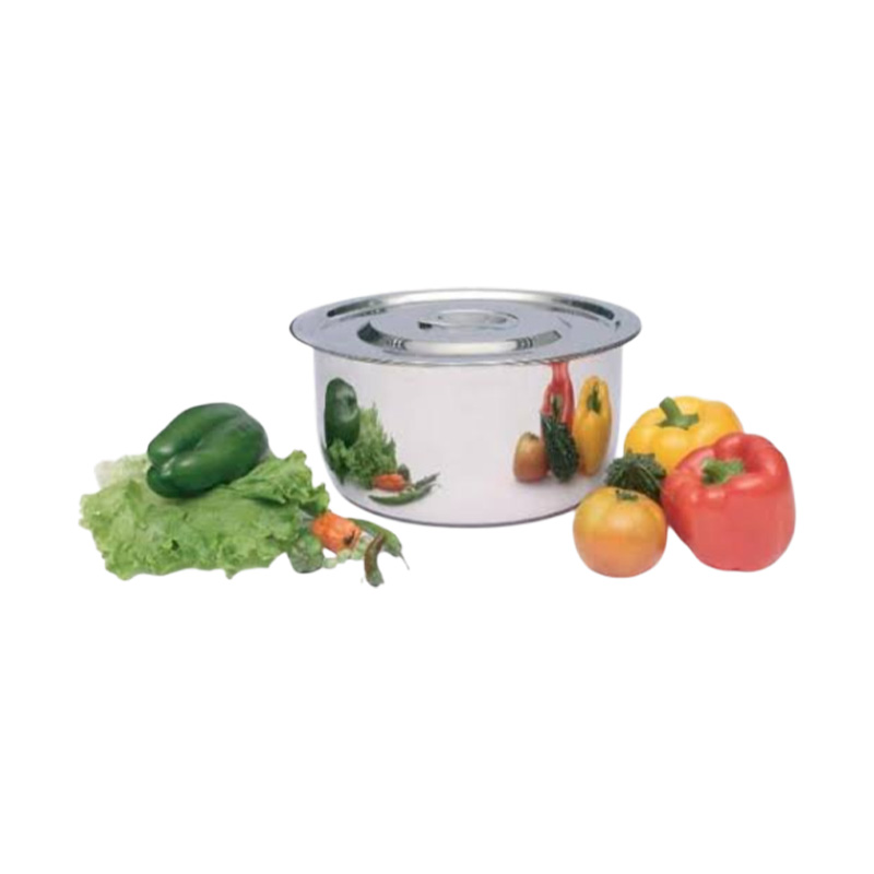 Picture of skb Stainless Steel BD Pan with SS Lid -20 cm