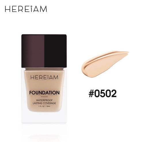 Picture of HEREIAM Waterproof Lasting Coverage Foundation (Latte)