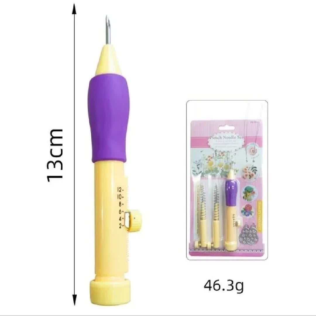 Picture of Magic Weaving DIY Sewing Embroidery Punch Needle Pen Handle Stitching Tool
