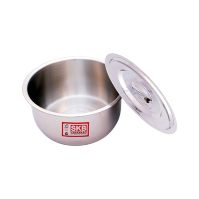 Picture of skb Stainless Steel BD Pan with SS Lid -18 cm