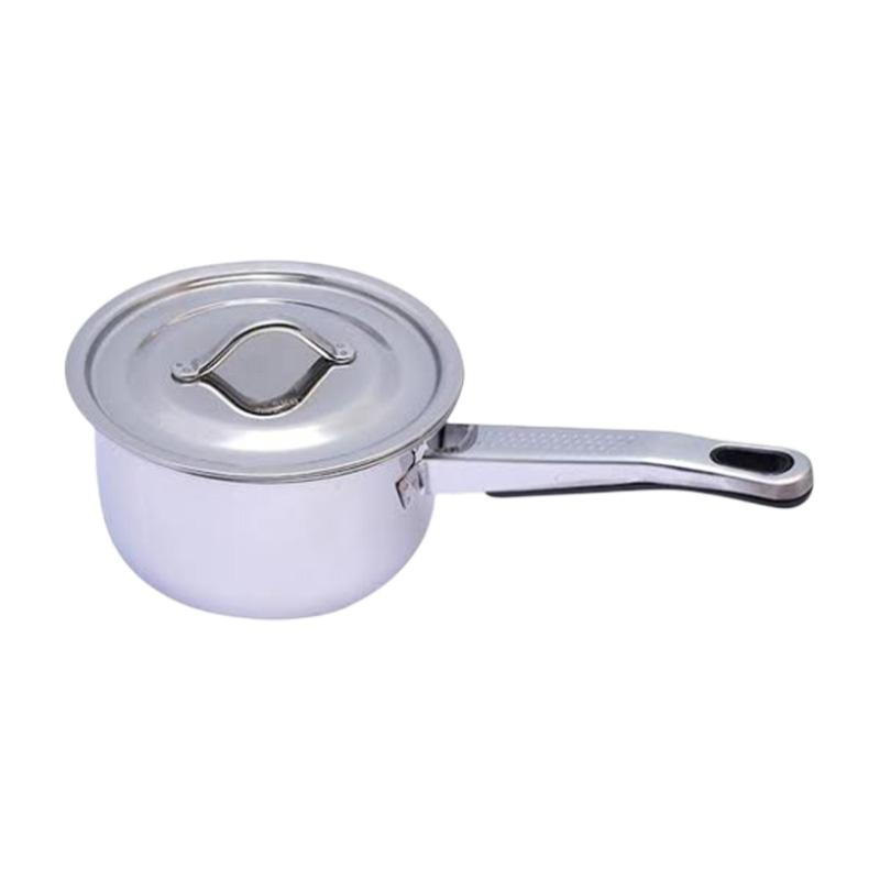 Picture of SKB Stainless Steel Queen Sauce Pot with SS Lid and Long Handle – 16cm