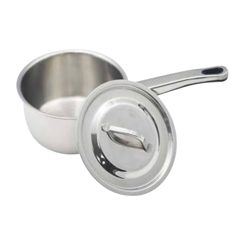 Picture of SKB Stainless Steel Queen Sauce Pot with SS Lid and Long Handle – 16cm