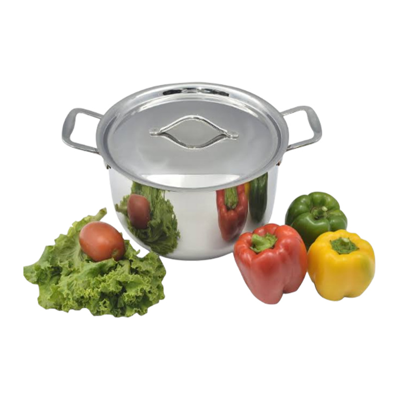 Picture of SKB INDUCTION SS LID & HANDLE SAUCE POT-18 cm