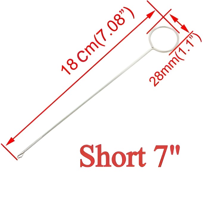 Picture of Sewing Loop Turner, Loop Turner Tool Home Sewing Sturdy Stainless Steel for Shoelaces Package Band for DIY Knitting Accessories