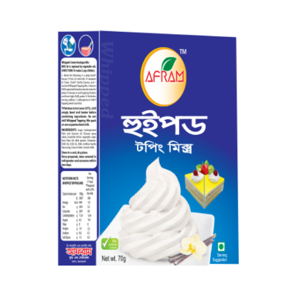 Picture of Afram Whipped Topping Mix 70g Whipped Topping Mix Whipped cream