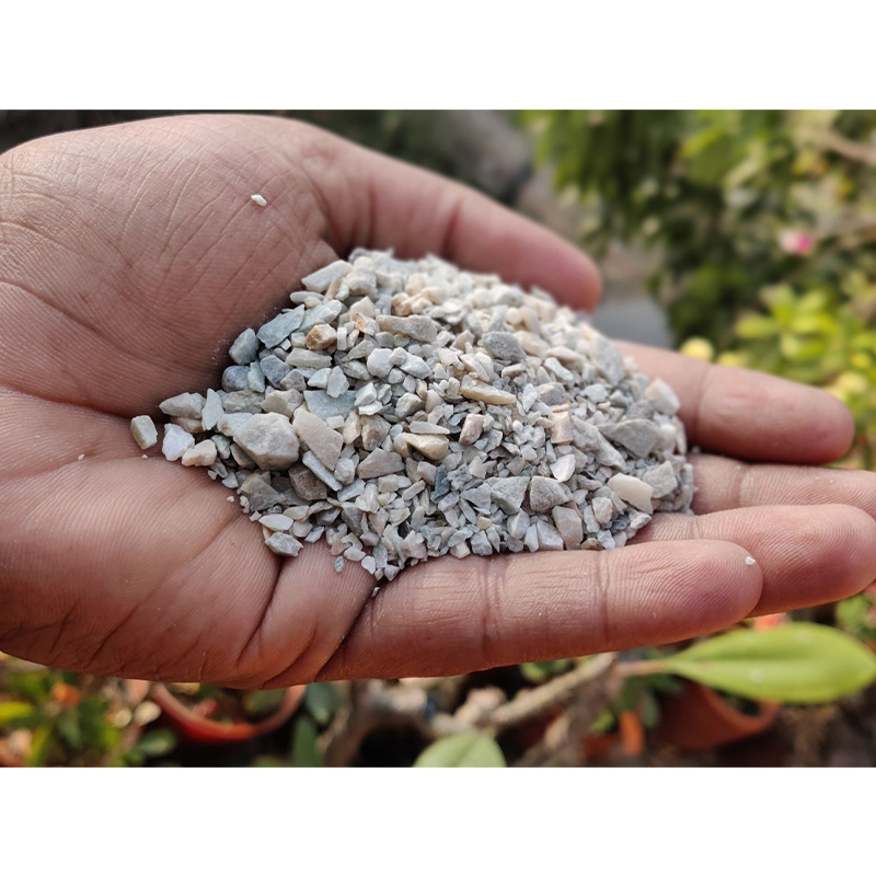Picture of White Stone Chip (সাদা পাথর ) - 0.5 KG  (500 gm) Mini White Stone Chip For Making Adenium Cactus Media and Decoration of Aqurium