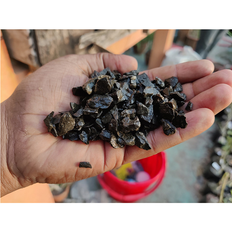 Picture of Black Stone (কালো রঙ এর পাথর) - 0.5 kg / 500 gram Pack of Natural Black Color  Decoration Stone Rocks for Aquarium and Many More Decoration Use