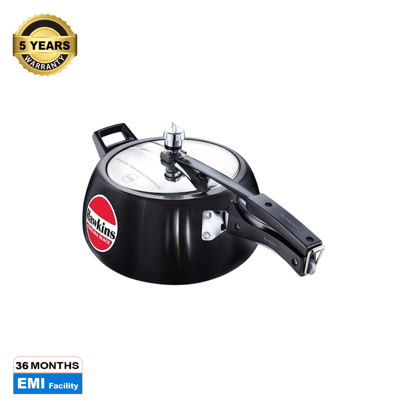 Picture of Hawkins Contura Pressure cooker 5L Black Made in India