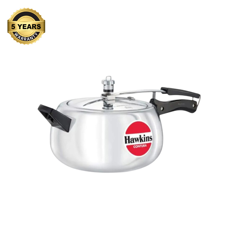 Picture of Hawkins contura 5L Pressure Cooker (Aluminium) Made in India