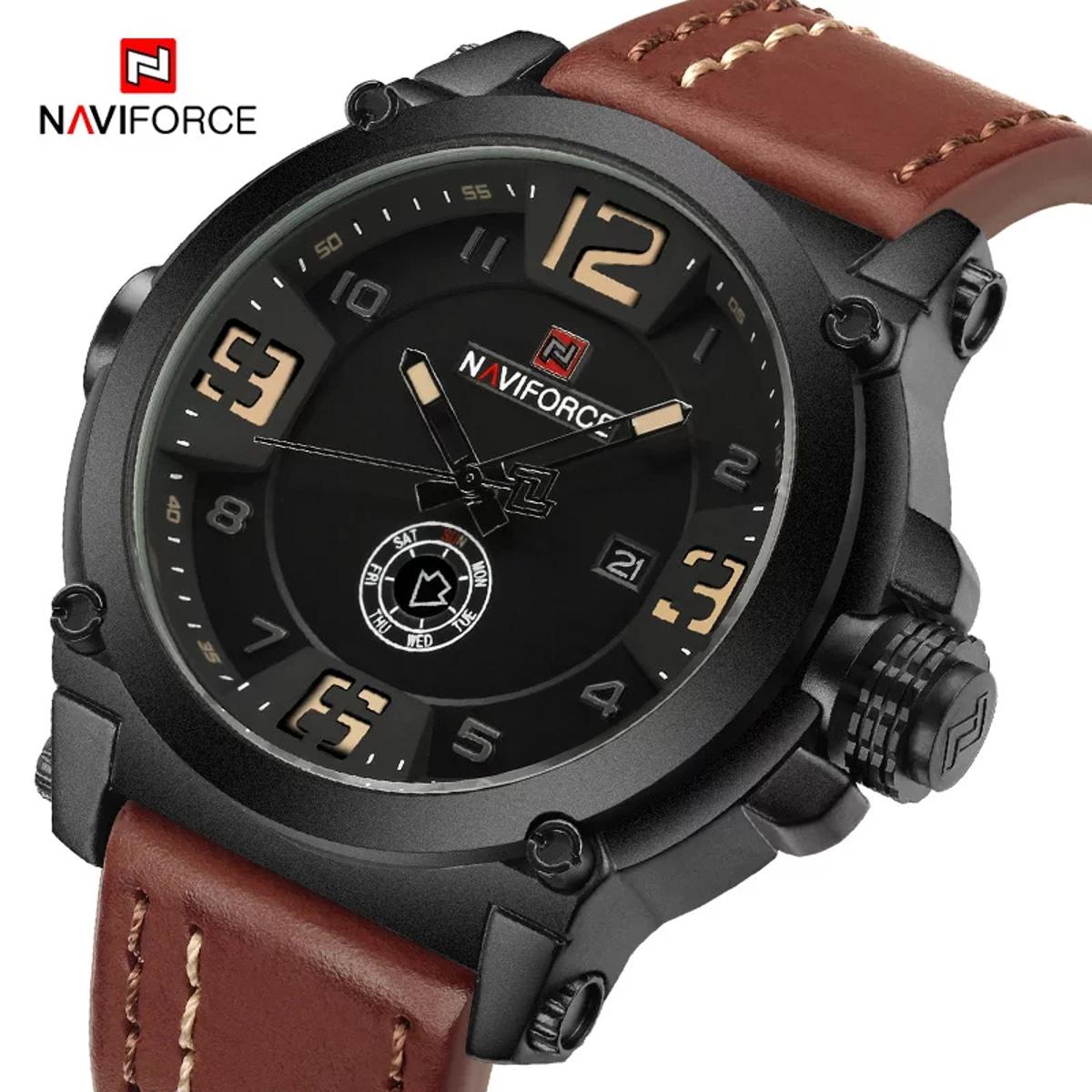 Picture of NAVIFORCE NF9099 Men Quartz Watch - Black