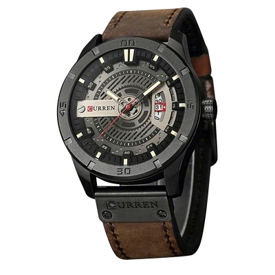 Picture of Curren 8301Chocolate Analog Leather Watch for Men