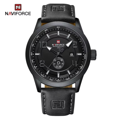 Picture of NAVIFORCE 9229 Brand Men's Sport Watches Luxury Military Waterproof Quartz Wristwatch Luminous PU Strap Clock Relogio Masculino 2025