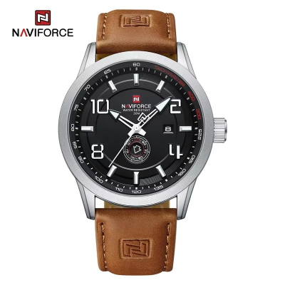 Picture of NAVIFORCE 9229 Brand Men's Sport Watches Luxury Military Waterproof Quartz Wristwatch Luminous PU Strap Clock Relogio Masculino 2025