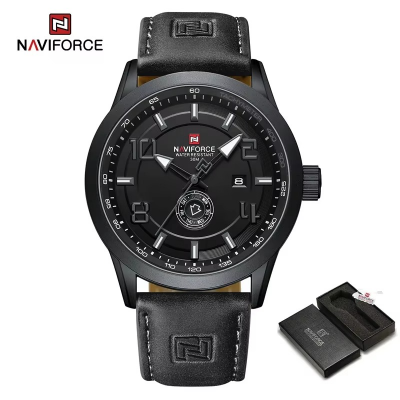 Picture of NAVIFORCE 9229 Brand Men's Sport Watches Luxury Military Waterproof Quartz Wristwatch Luminous PU Strap Clock Relogio Masculino 2025