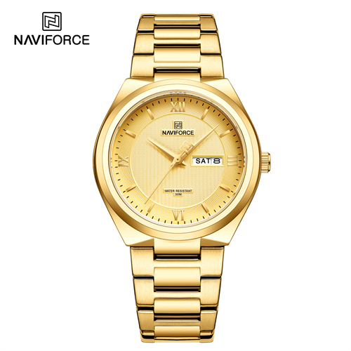 Picture of NAVIFORCE 8030 SBE Luminous Hands Luxury Quartz Date Watch for Men Watch
