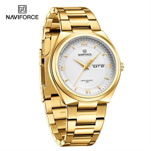 Picture of NAVIFORCE 8030 SBE Luminous Hands Luxury Quartz Date Watch for Men Watch