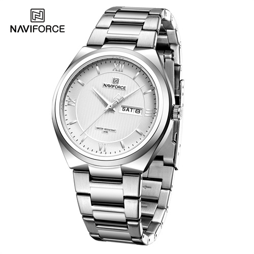 Picture of NAVIFORCE 8030 SBE Luminous Hands Luxury Quartz Date Watch for Men Watch