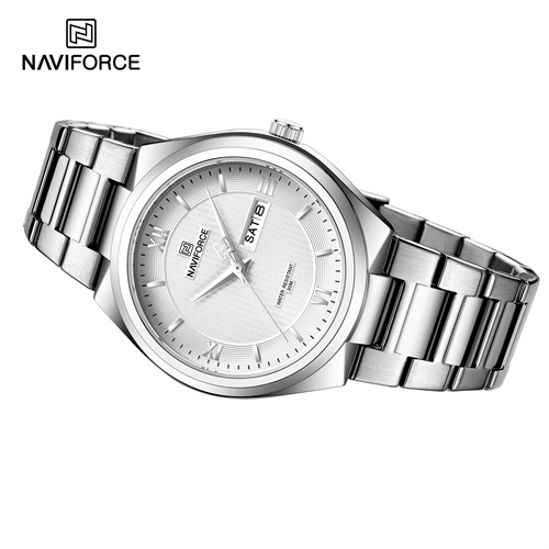 Picture of NAVIFORCE 8030 SBE Luminous Hands Luxury Quartz Date Watch for Men Watch