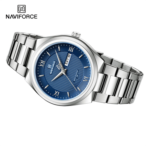 Picture of NAVIFORCE 8030 SBE Luminous Hands Luxury Quartz Date Watch for Men Watch