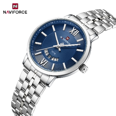 Picture of NAVIFORCE 9238 Top Luxury Men's Quartz WristWatch Original Fashion Gold Watches for Men Waterproof Business Steel Man Clock