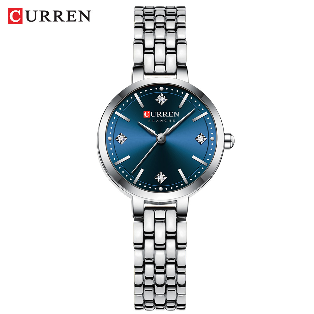 Picture of CURREN 9106 Women's Dress Watches Top Luxury Brand Ladies Quartz Watch Stainless Steel Mesh Wristwatch