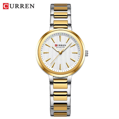 Picture of CURREN 9109 Luxury Fashion Mini Steel Quartz Watches For Women Thin Lady Hour Ladies Reloj Mujer Simple Women Round Watch Clock