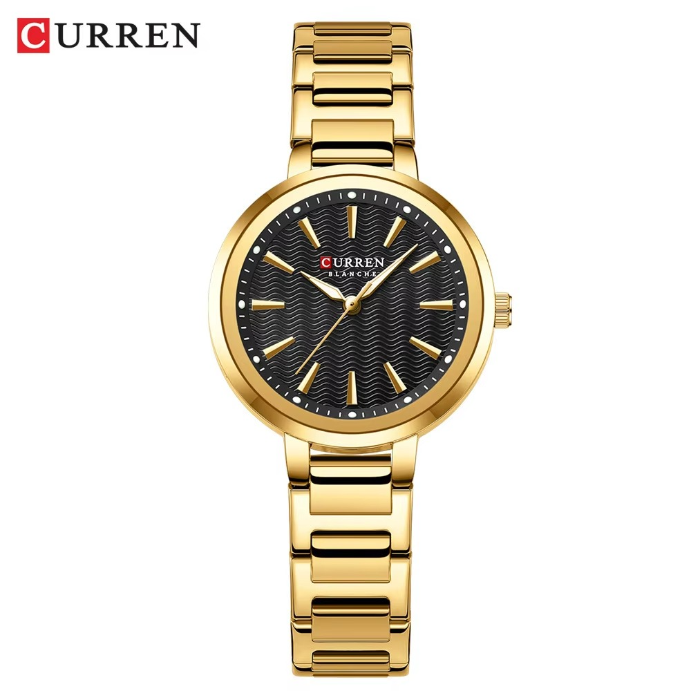 Picture of CURREN 9109 Luxury Fashion Mini Steel Quartz Watches For Women Thin Lady Hour Ladies Reloj Mujer Simple Women Round Watch Clock