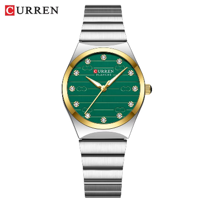 Picture of CURREN 9110 top brand watch for women Young luxury ladies watch Round Dial Stainless Steel reloj mujer