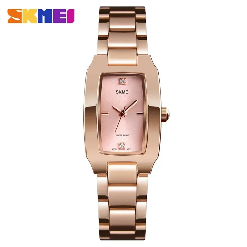 Picture of Skmei 1400 Women's Fashion Casual Quartz Watches Square  Sport Watches Chronograph Luxury Wristwatch