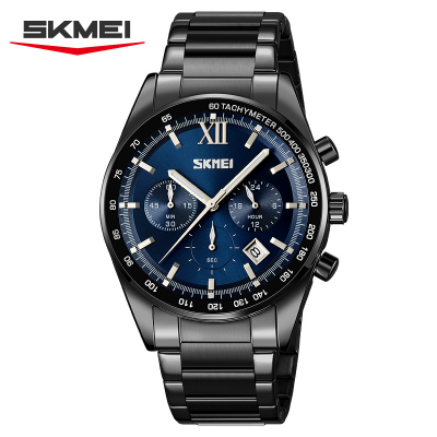 Picture of SKMEI 9096 Men's Fashion Japan Movt Quartz Watch Stainless Steel