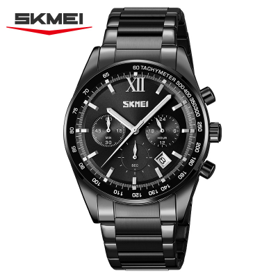 Picture of SKMEI 9096 Men's Fashion Japan Movt Quartz Watch Stainless Steel