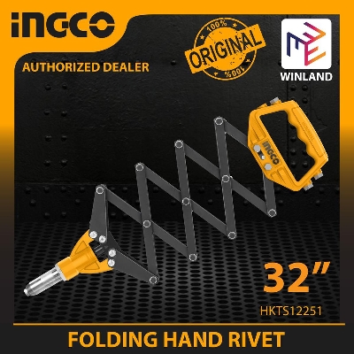 Picture of FOLDING HAND RIVETER 32″ INGCO HFOR321