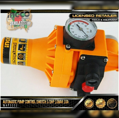 Picture of INGCO 1100W 10bar Automatic pump control WAPS002