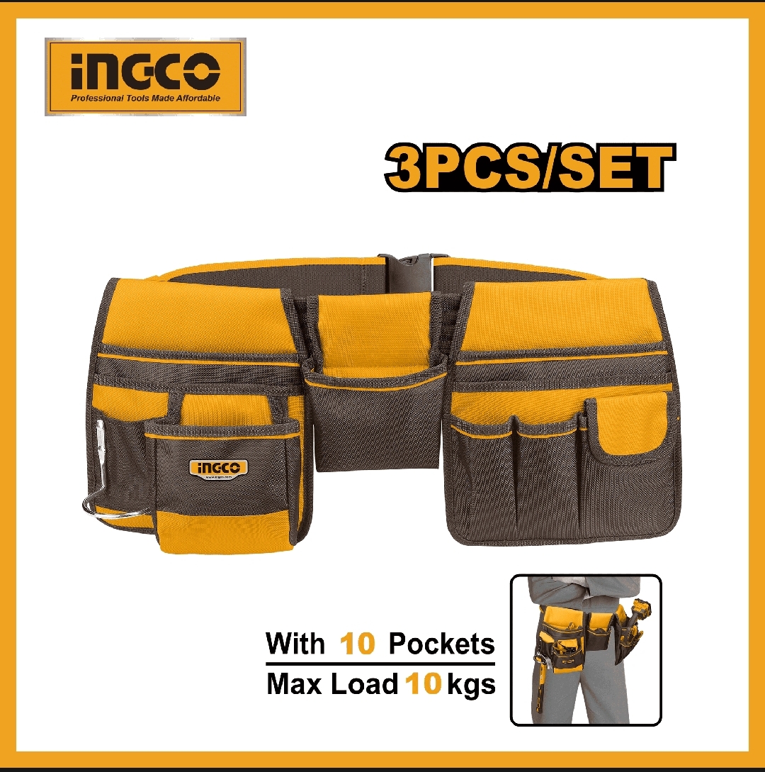 Picture of INGCO Tools bag With 10 Pcs pockets HTBP020328