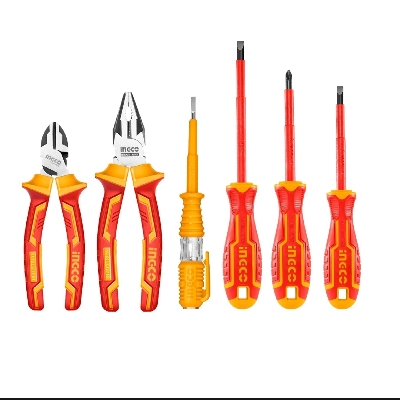 Picture of 6pcs Insulated Hand Tools Set Ingco - HKIST3061