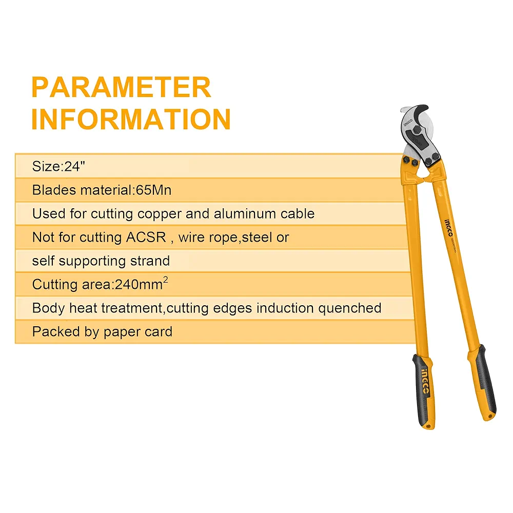 Picture of INGCO 24" CABLE CUTTER (HEAVY DUTY) HCCB0124