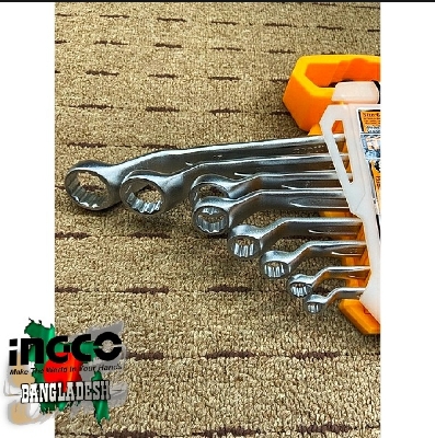 Picture of INGCO OFFSET RING SPANNER SET - 8 pcs HKSPA3088