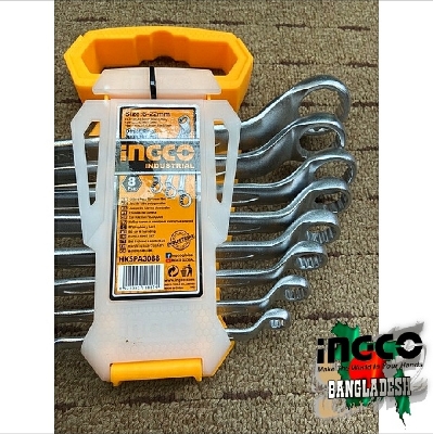 Picture of INGCO OFFSET RING SPANNER SET - 8 pcs HKSPA3088