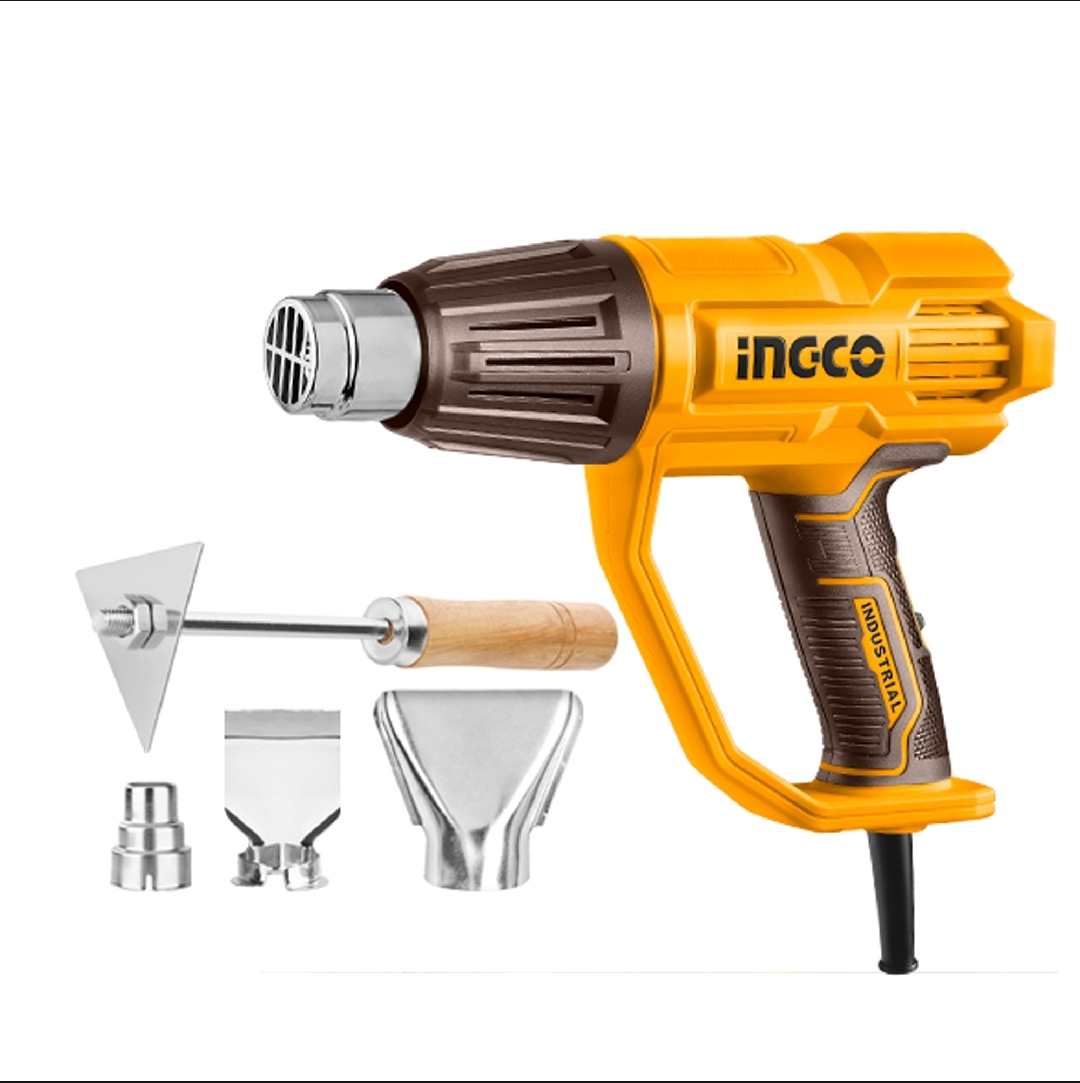Picture of INGCO 2000W Heat Gun With 3 temeprature Settings HG200078