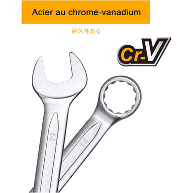 Picture of INGCO COMBINATION SPANNER SET - 8 pcs HKSPA1088