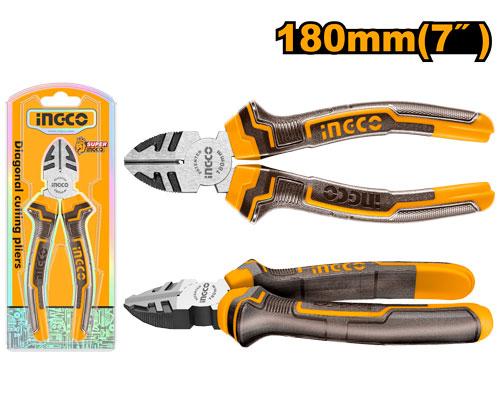 Picture of INGCO 7" (180mm) DIAGONAL CUTTING PLIER HDCP08188