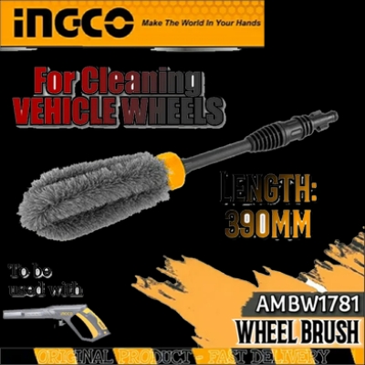 Picture of Car Wheel Cleaning Brush 390mm Ingco Brand AMWB1781