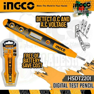 Picture of DIGITAL TEST PENCIL /TESTER - INGCO HSDT2201