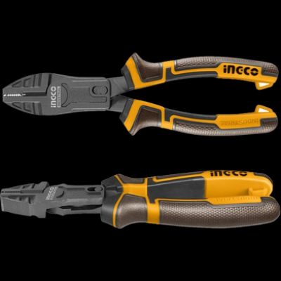 Picture of INGCO 8" (200mm) COMPOUND ACTION COMBINATION PLIER HCCP58200